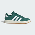 Adidas Grand Court Base 00s Shoes in Collegiate Green / Cloud White / Gum