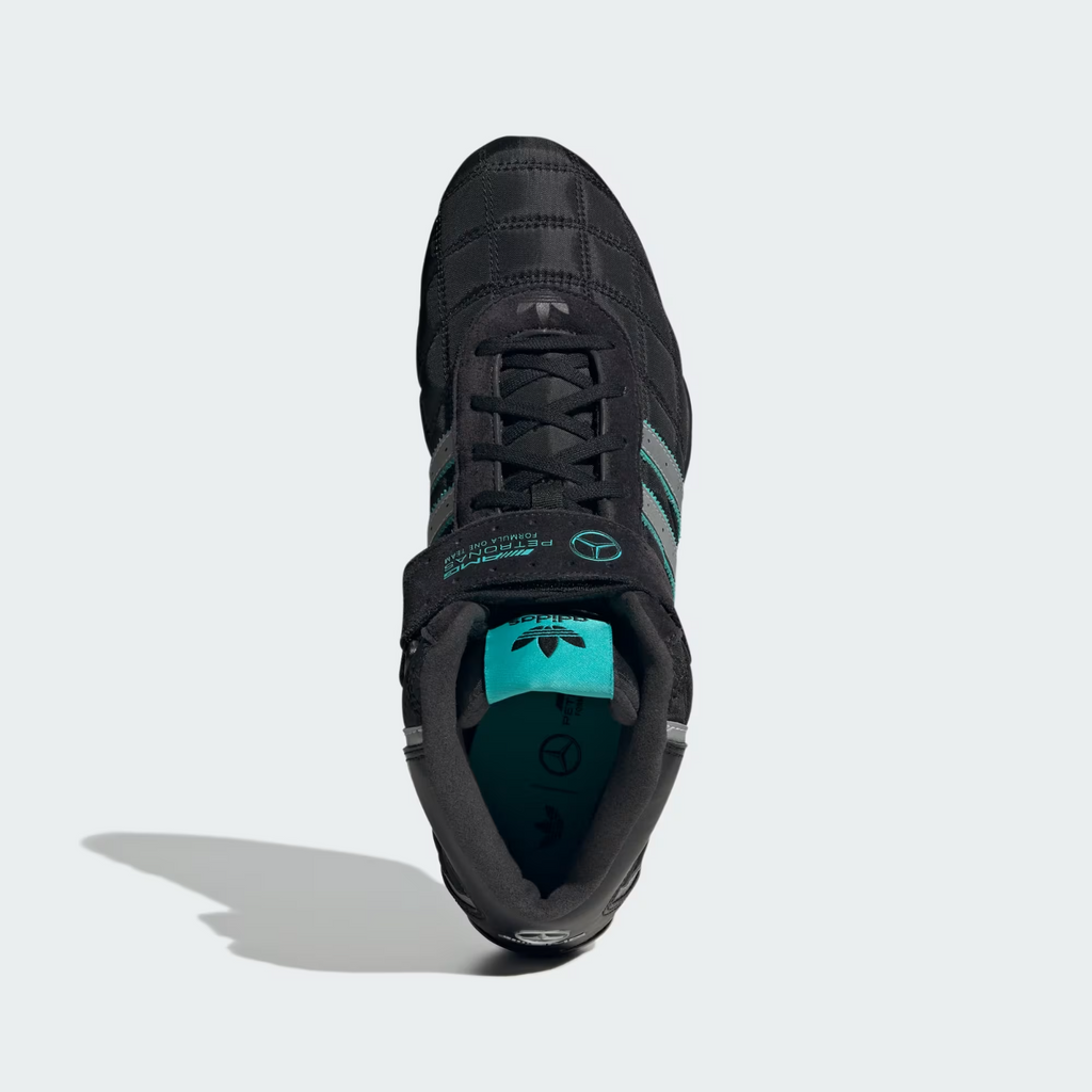 Adidas ADIRACER HI MERCEDES AMG PETRONAS F1 TEAM SHOES in Black