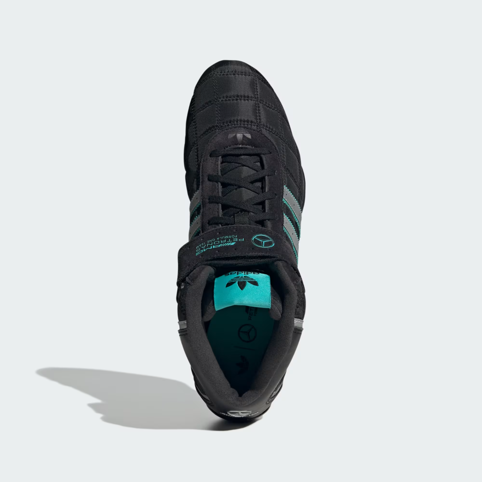 Adidas ADIRACER HI MERCEDES AMG PETRONAS F1 TEAM SHOES in Black