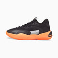Puma Men's Court Rider 2.0 Basketball Shoes in Black and Orange