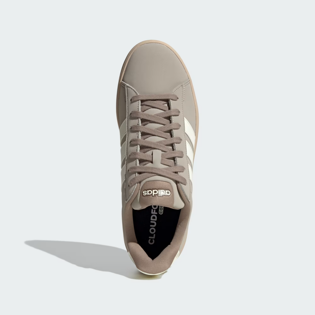 Adidas GRAND COURT 3.0 Shoes in Light Brown/Off White