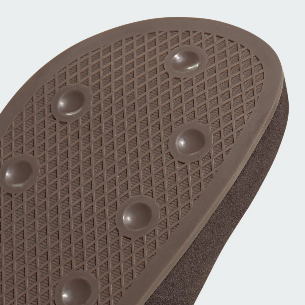 adidas Originals Adimule Slides in Dark Brown