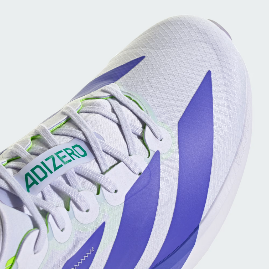 Adidas Adizero Adios 9 Men's Running Shoes in Frozen Purple/Solar Purple