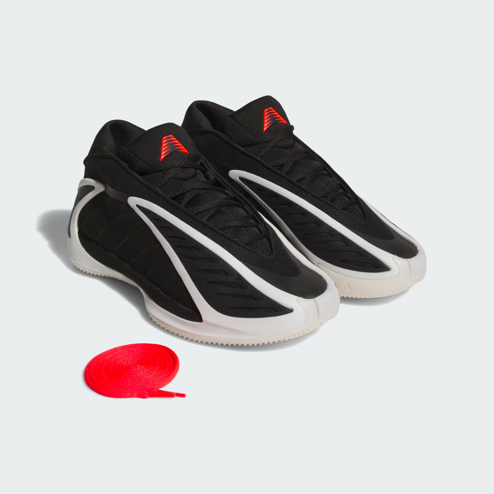Adidas Basketball Anthony Edwards 2 Low Trainers Black/Zero Metallic/Lucid Red