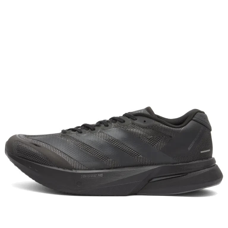 Adidas Adizero Boston 13 Sneaker in Black, Carbon Shoes