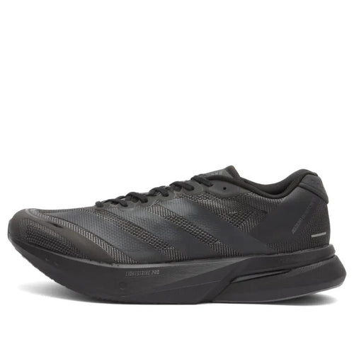 Adidas Adizero Boston 13 Sneaker in Black, Carbon Shoes