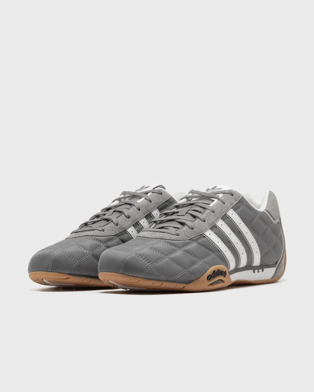 adidas Adiracer Lo in Grey / White / and Gum Shoes Trainers