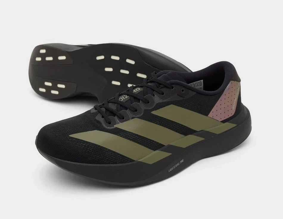 Adidas Adizero Evo SL Shoes in Black and Green