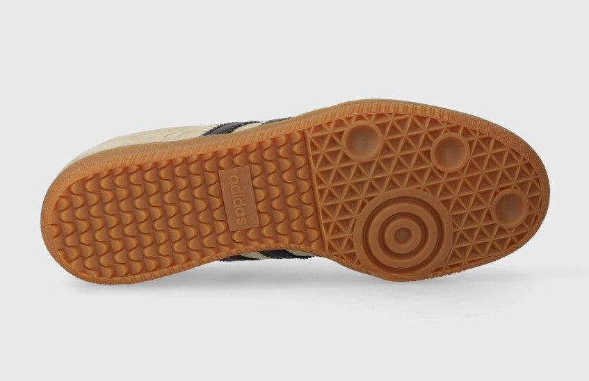 adidas Men's Originals Samba OG Shoes in Grey  /Aurora / Silver Metallic Trainer