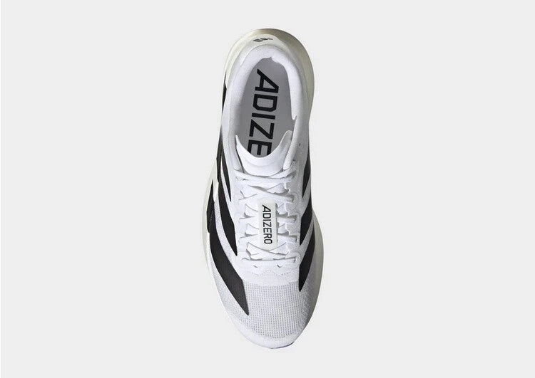 Adidas Adizero Evo SL Shoes in Cloud White and Core Black