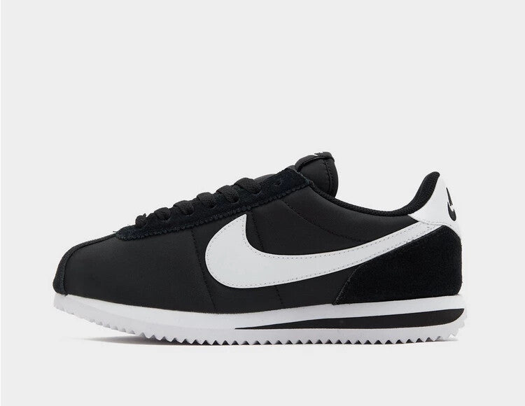 Nike Cortez Men's Suede Trainers in Black and White