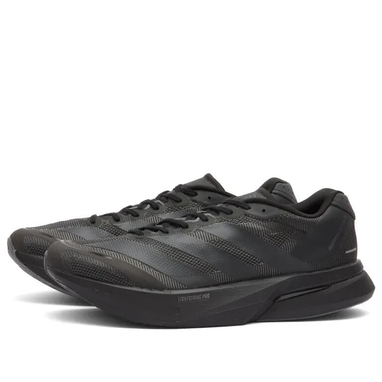 Adidas Adizero Boston 13 Sneaker in Black, Carbon Shoes