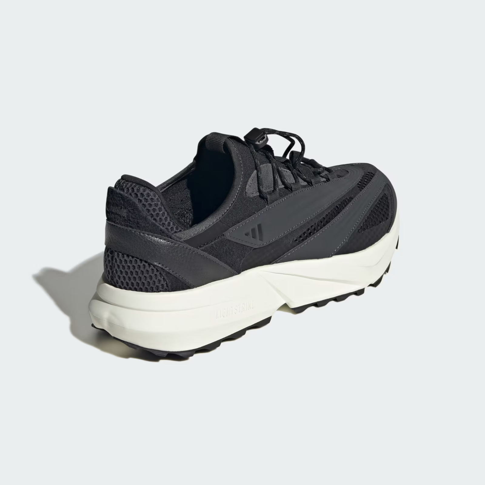 Adidas Lightblaze Vista Men's Shoes in Carbon/Core Black/Grey Six