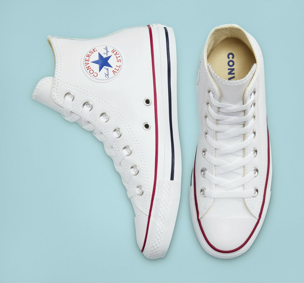  Converse Chuck Taylor All Star Leather CLASSIC Shoes White