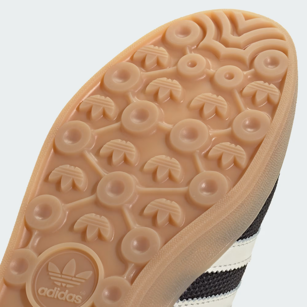 adidas Gazelle Indoor PRO Trainers in Black/Off White/Warm Sandstone