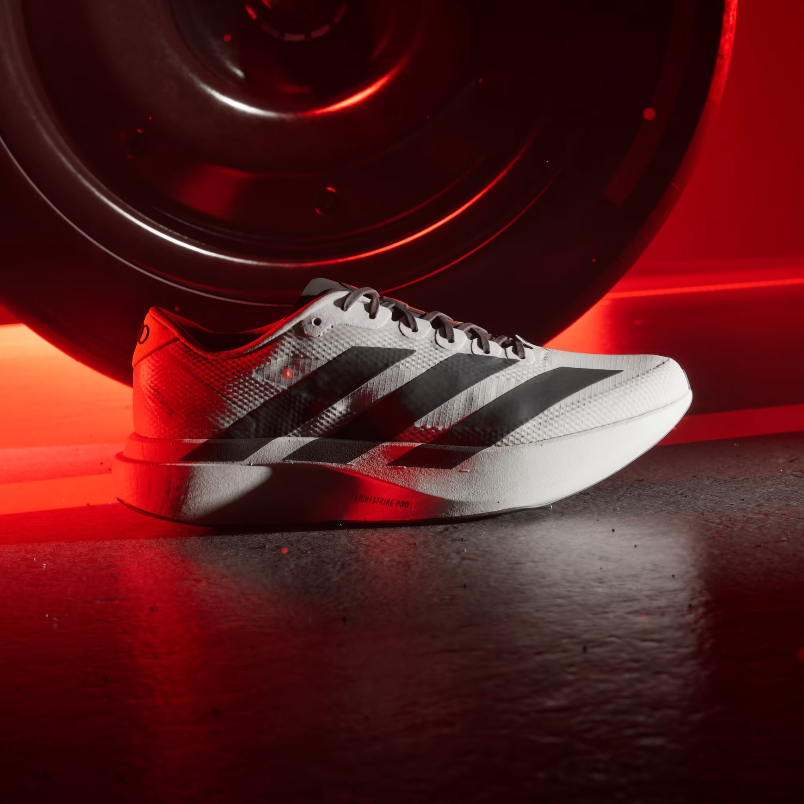 Adidas ADIZERO EVO SL WOVEN AUDI REVOLUT F1 TEAM SHOES in Grey