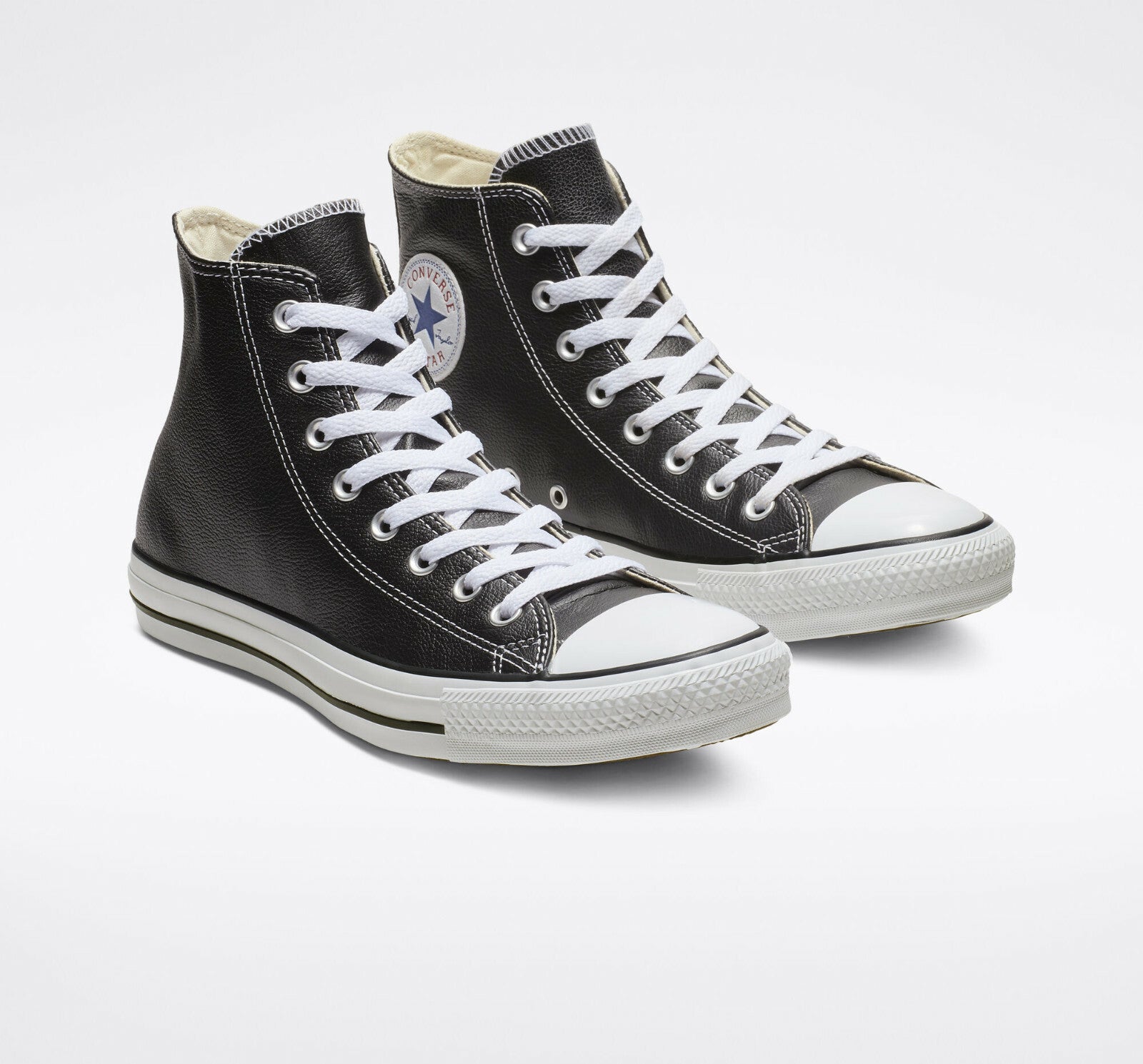  Converse Chuck Taylor All Star Leather CLASSIC Shoes Black