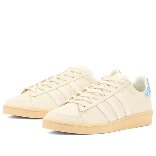 Adidas 125th Harlem Anniversary Jabbar Lo Shoes in Off White and Hazy Beige