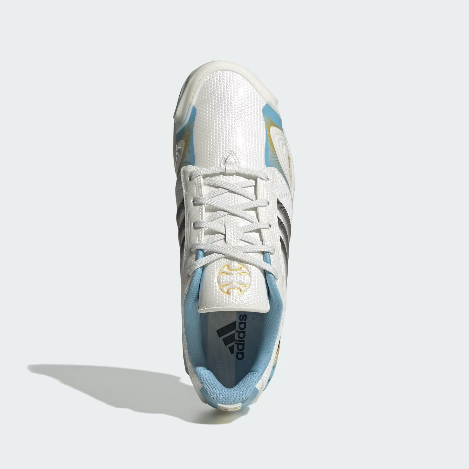 Adidas Men's CLIMACOOL F50 Shoes Trainers in Zero Metalic/Core Black/Clear Blue