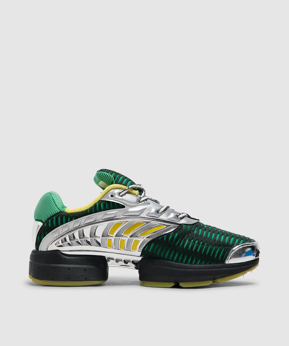adidas Men's CLIMACOOL 2 X Brain Dead Shoes in Black / Green / Yellow Shoes