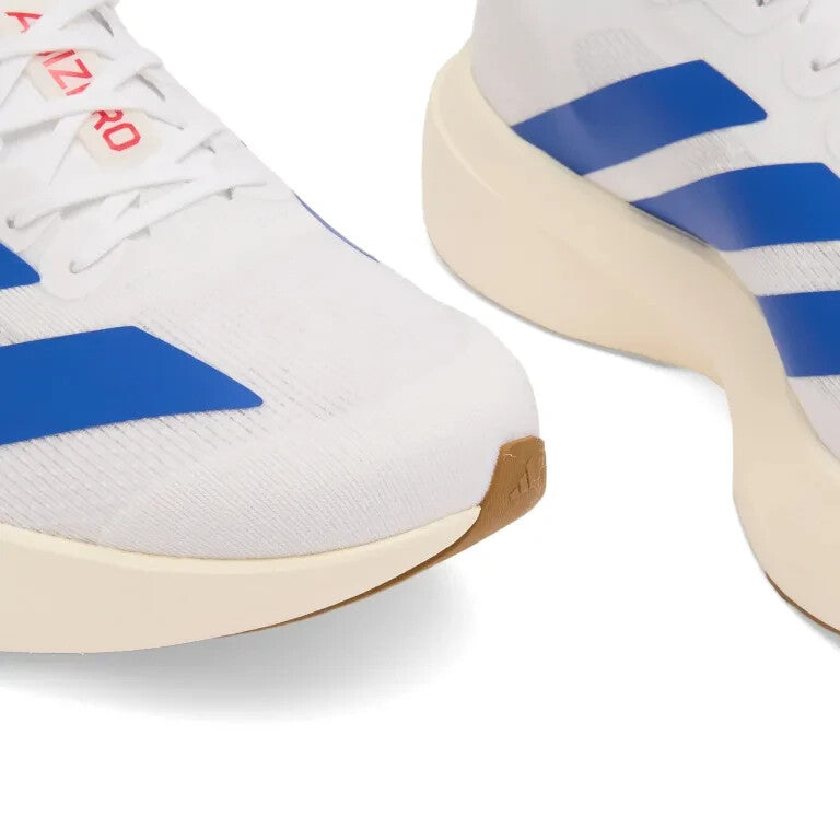 Adidas Adizero Evo SL Shoes in White and Blue