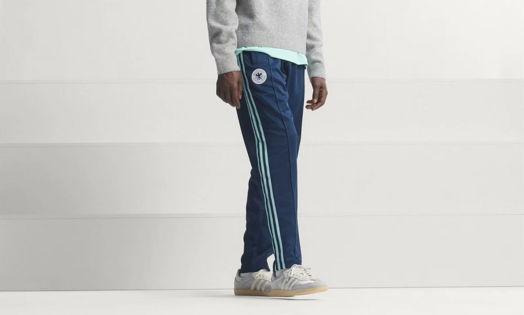 Adidas Football Men's Germany Originals Track Pants Navy