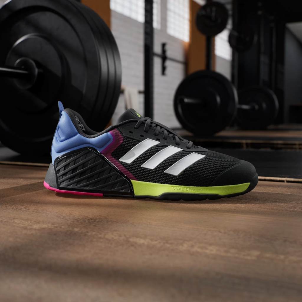 Adidas Gym & Training DROPSET 3 Strength Training Shoes in Black/Cloud White