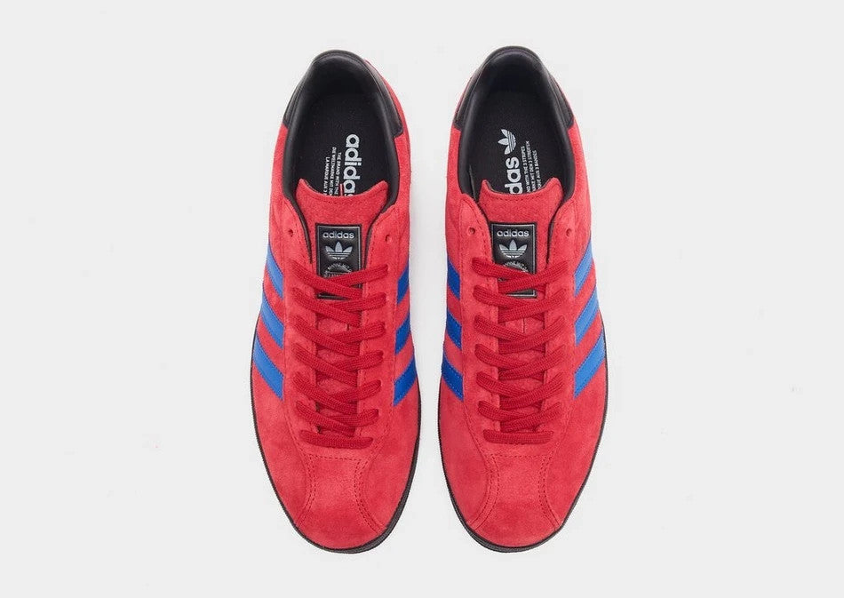 Adidas Gazelle Indoor Pro Men's Shoes in Red and Blue