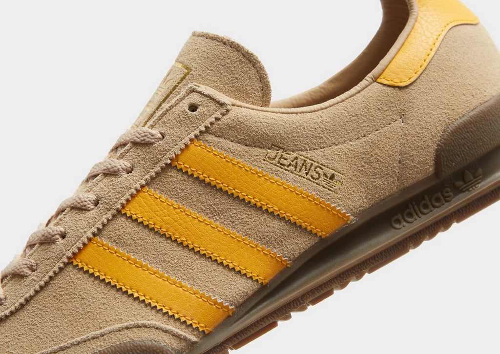 adidas Originals Jeans' Suede Men's Trainers in Brown and Yellow