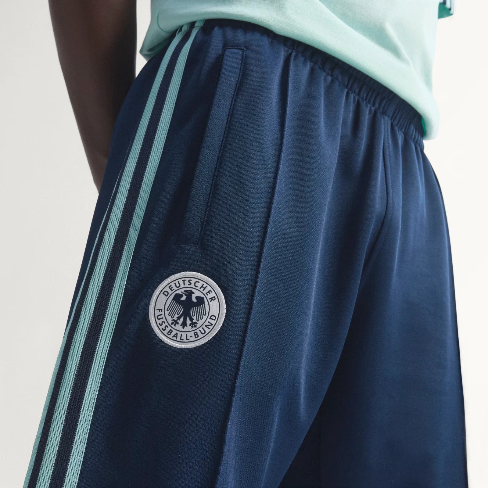 Adidas Football Men's Germany Originals Track Pants Navy