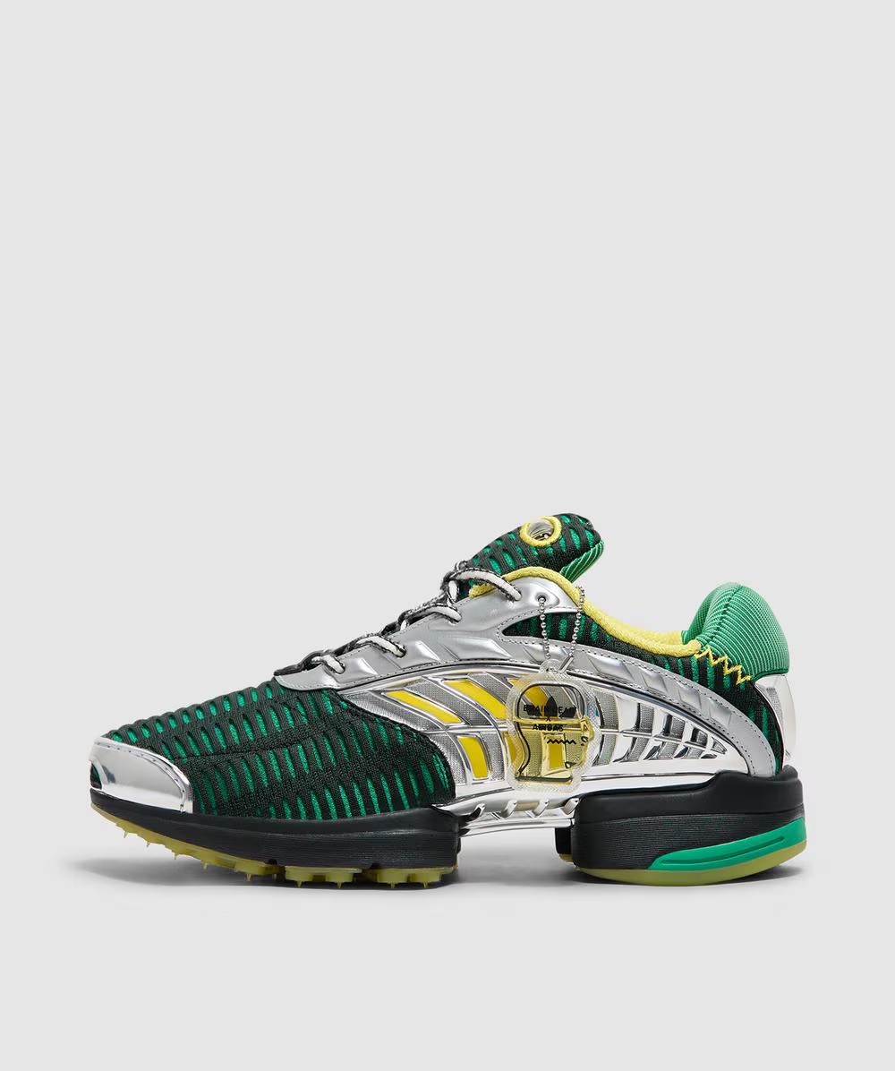 adidas Men's CLIMACOOL 2 X Brain Dead Shoes in Black / Green / Yellow Shoes