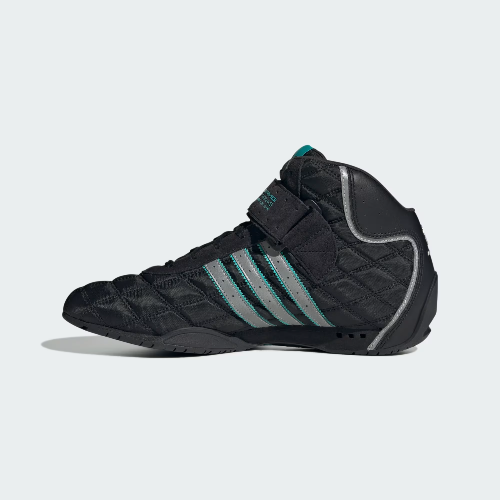 Adidas ADIRACER HI MERCEDES AMG PETRONAS F1 TEAM SHOES in Black