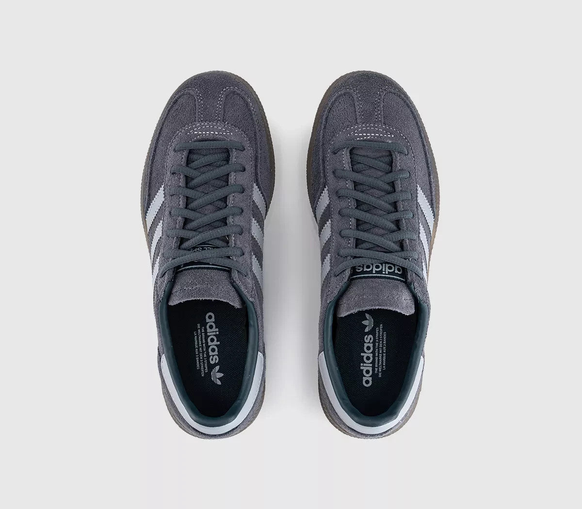 Adidas Men's Handball Spezial Shoes in Aurora Onix Halo Silver/Gum