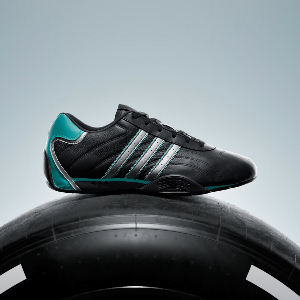 Adidas ADIRACER LO MERCEDES AMG PETRONAS F1 TEAM SHOES in Black