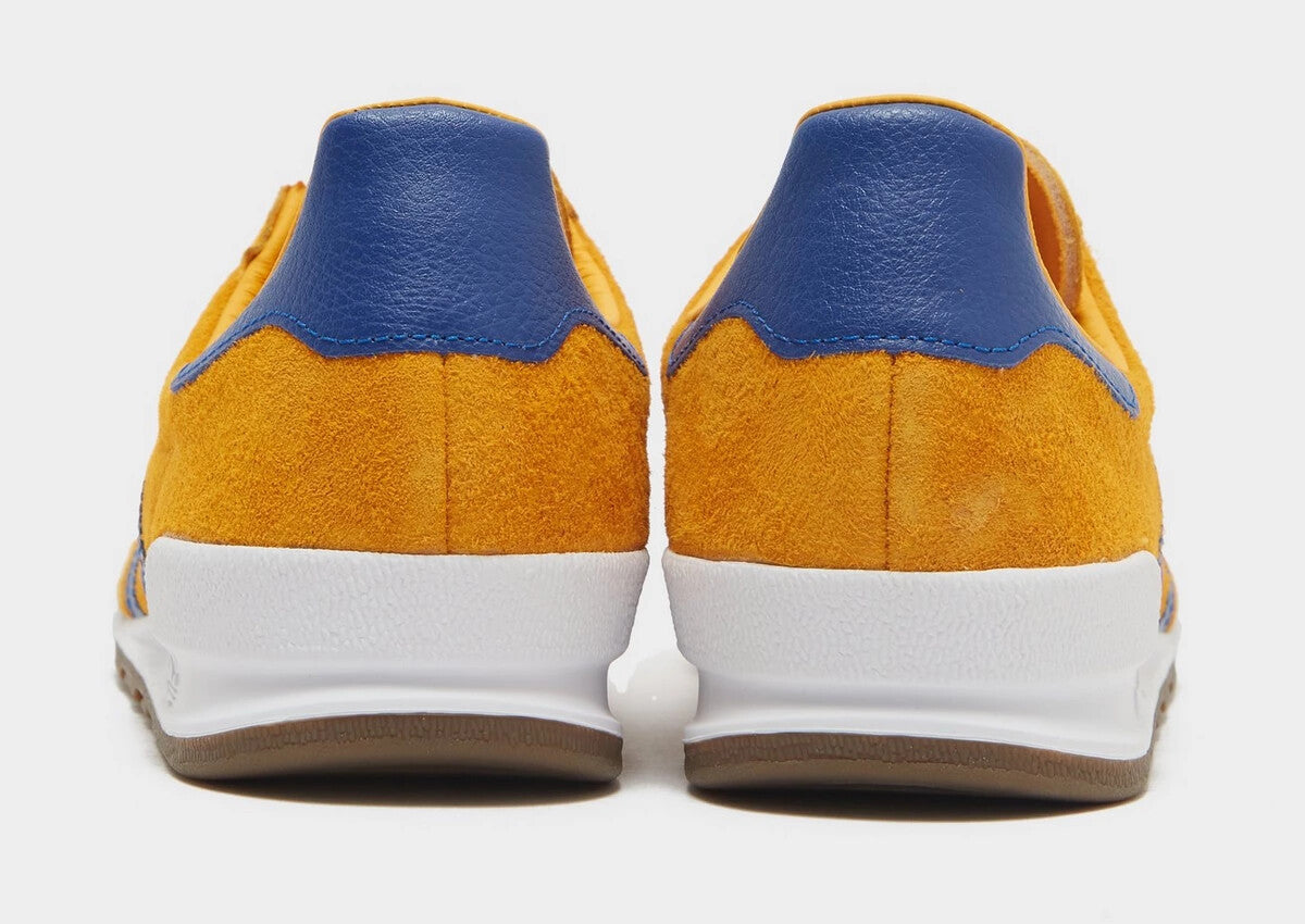 adidas Originals Jeans Men's Suede Shoes in Orange and Blue UK 9.5