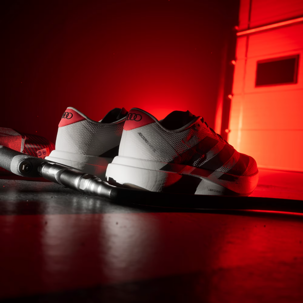 Adidas ADIZERO EVO SL WOVEN AUDI REVOLUT F1 TEAM SHOES in Grey