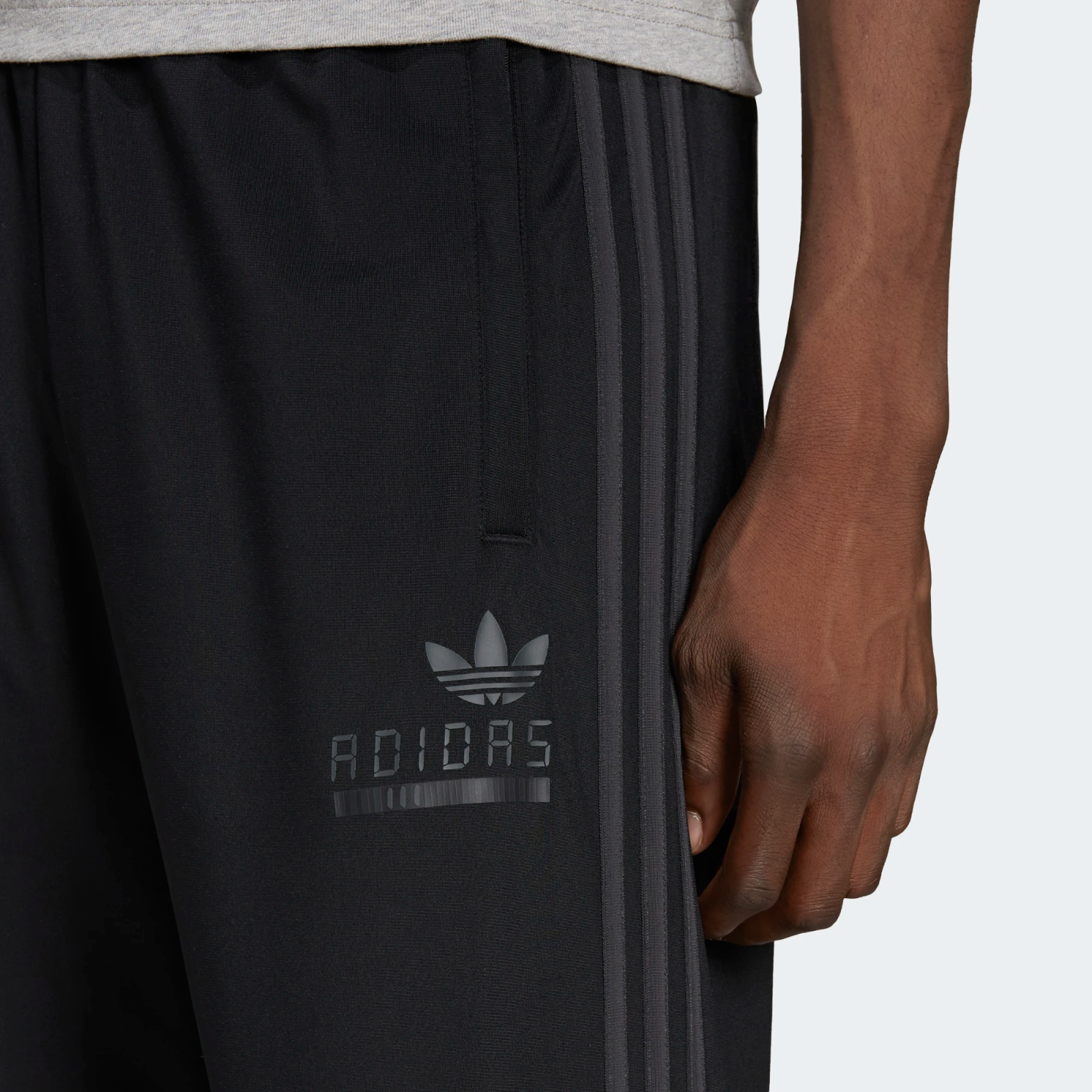 Adidas Originals Mens Boba Fett Firebird Tracksuit Bottoms Black