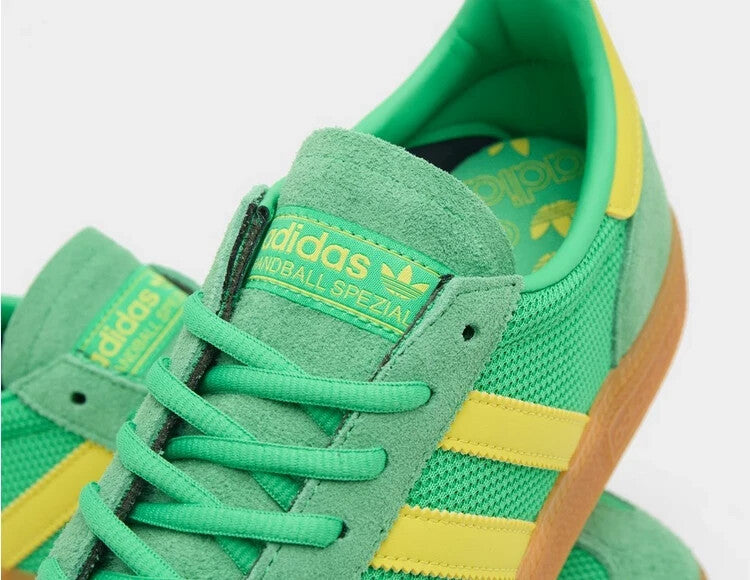 adidas Men's Handball Spezial Shoes in Green and Yellow