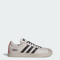 Adidas AUDI F1 TEAM VL COURT SHOES in Chalk Pearl / Utility Black / Hi-Res Red