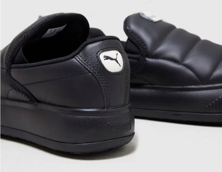 Puma Suede Mayu Slip-On Women's Premium Comfort Shoes Black