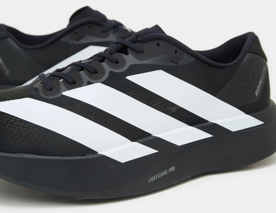 Adidas Adizero Evo SL Shoes in Black and White