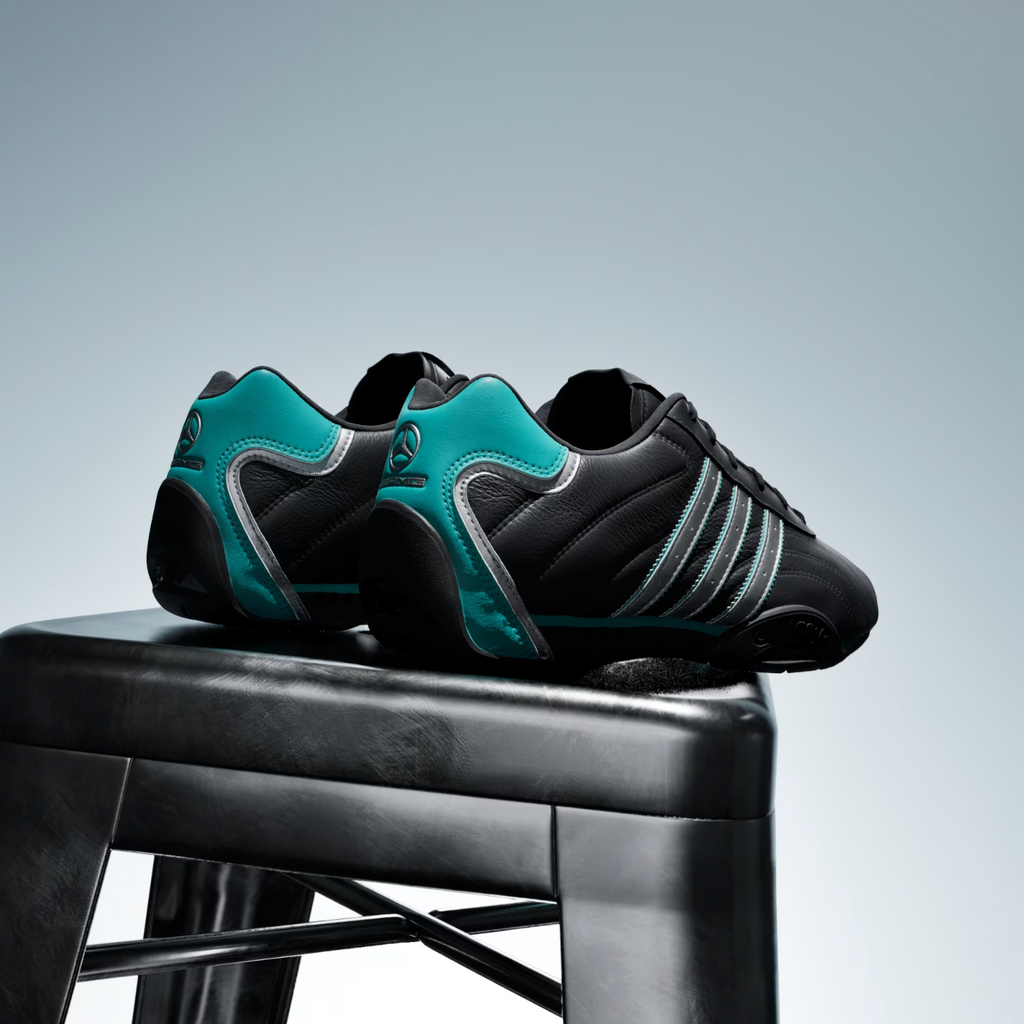 Adidas ADIRACER LO MERCEDES AMG PETRONAS F1 TEAM SHOES in Black