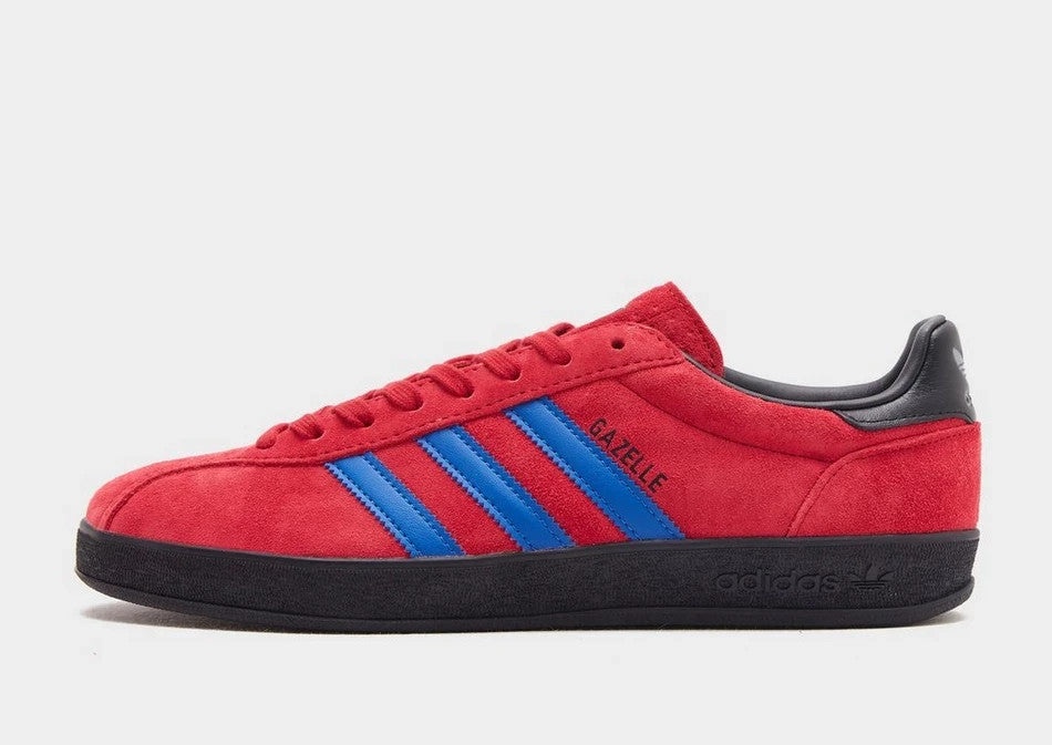 Adidas Gazelle Indoor Pro Men's Shoes in Red and Blue