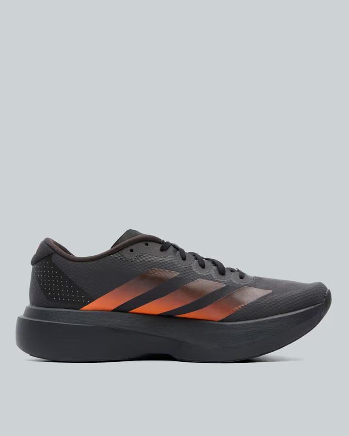 adidas ADIZERO EVO SL Trainers in Carbon / Black Lucid Orange Shoes