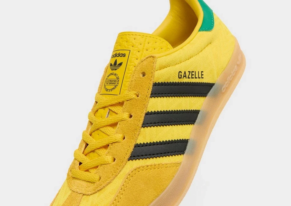 Adidas Gazelle Indoor Jersey Women's Shoes in Yellow