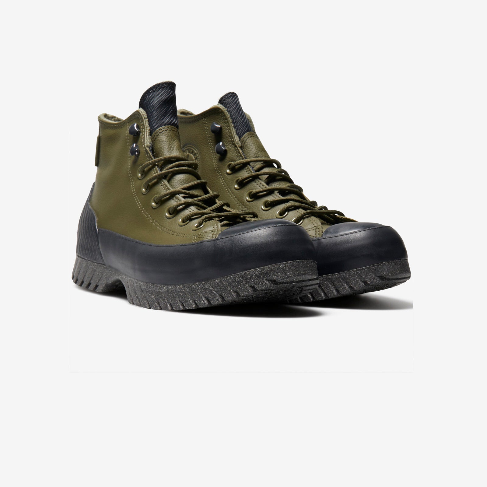 Converse Womens Chuck Taylor All Star Lugged 2.0 in Green / Black