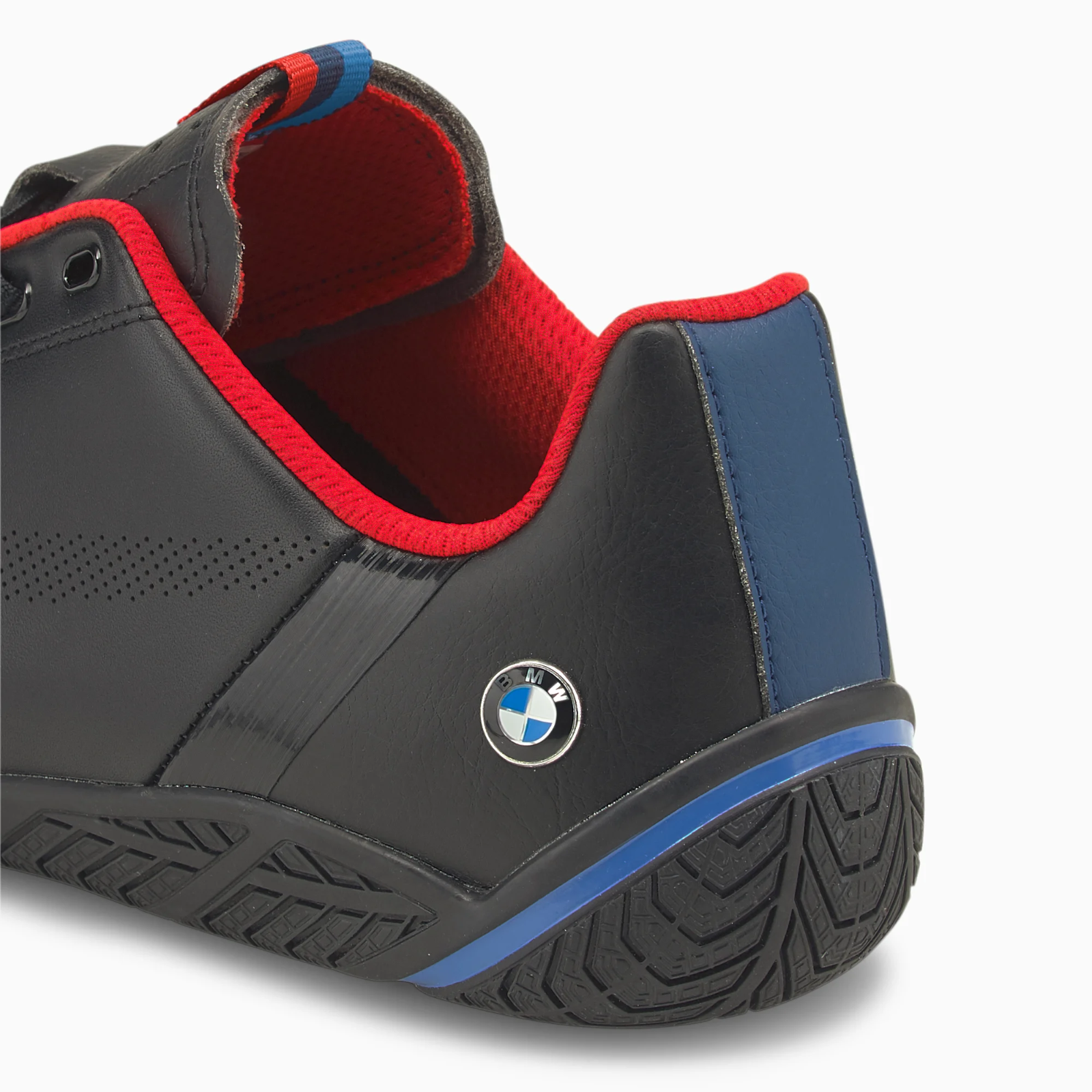 Puma BMW M Motorsport Ridge Cat Motorsport Shoes in Black / Red and Blue