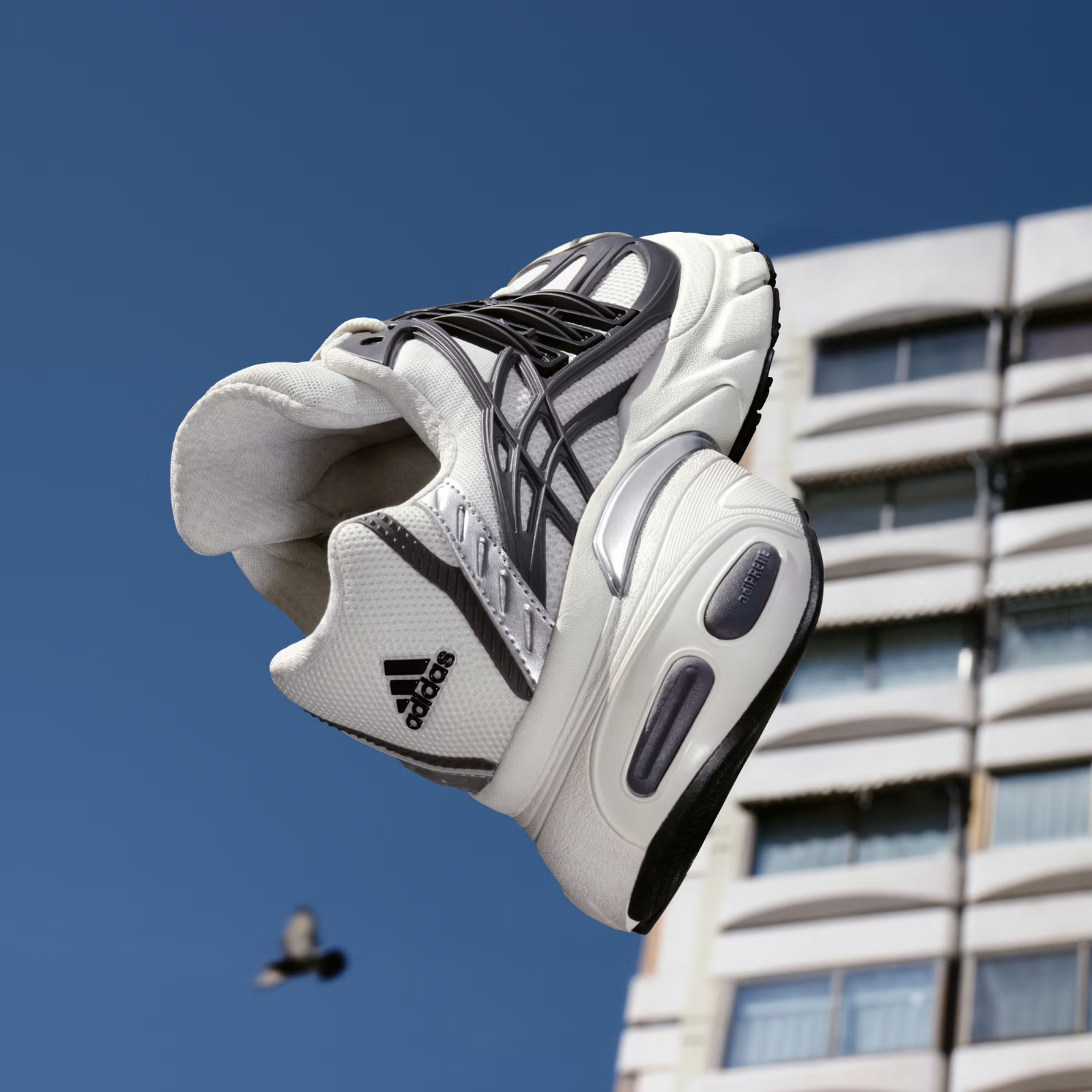 Adidas ADISTAR XLG 2.0 SHOES Running Shoes in Grey Strata/Core Black/Off White