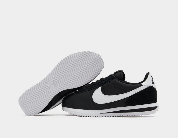 Nike Cortez Men's Suede Trainers in Black and White