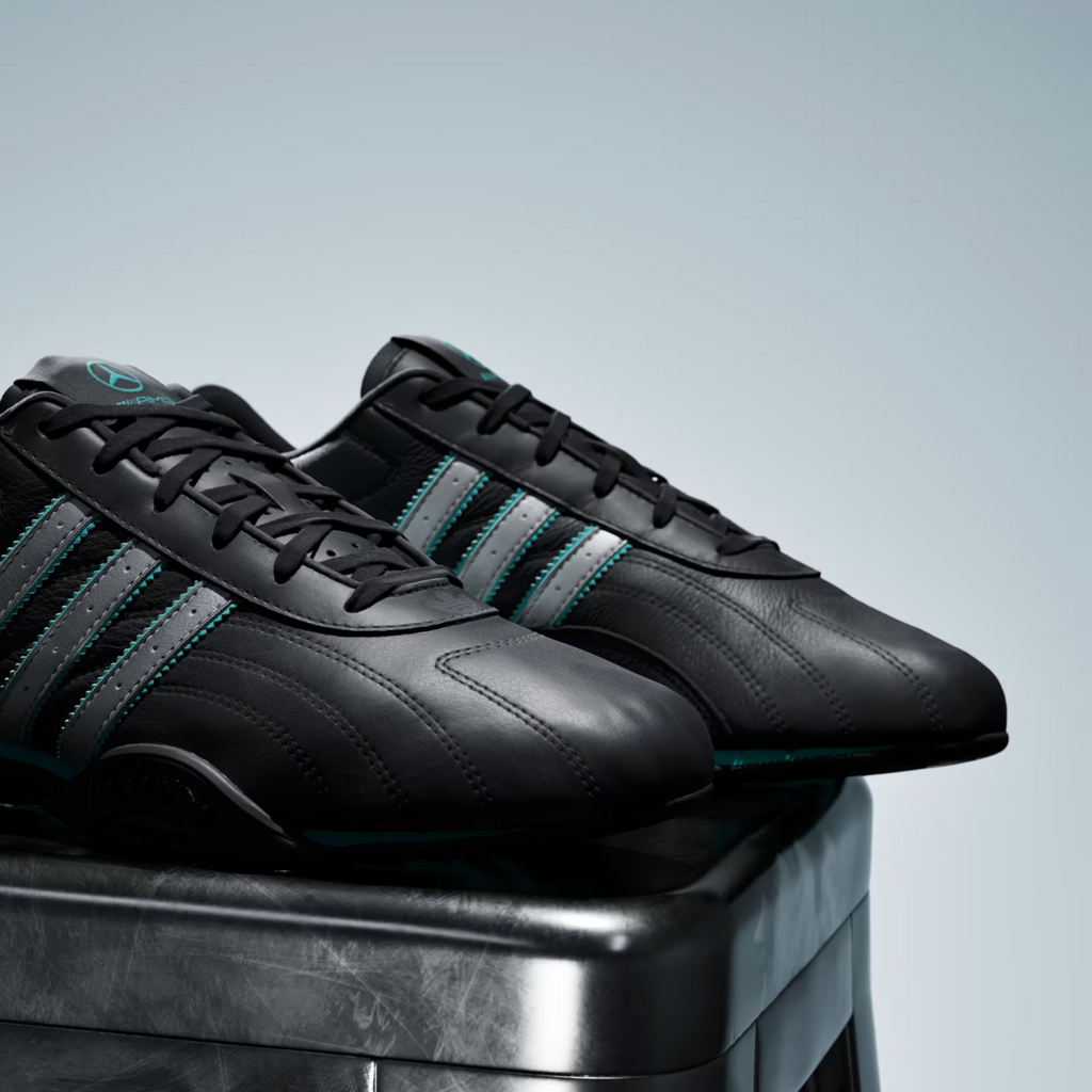 Adidas ADIRACER LO MERCEDES AMG PETRONAS F1 TEAM SHOES in Black